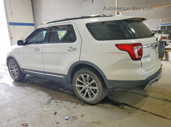 1FM5K8FH1HGC64984 2017 FORD EXPLORER Белый Задняя левая четверть