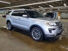 2019 Ford Explorer Limited Silver vin: 1FM5K8FH5KGA28586