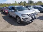 2016 Ford Explorer Limited Серебряный vin: 1FM5K8FH7GGC52238