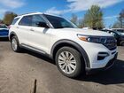 2020 Ford Explorer Limited White vin: 1FM5K8FW5LGA93230