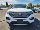 2020 Ford Explorer Limited White vin: 1FM5K8FW5LGA93230
