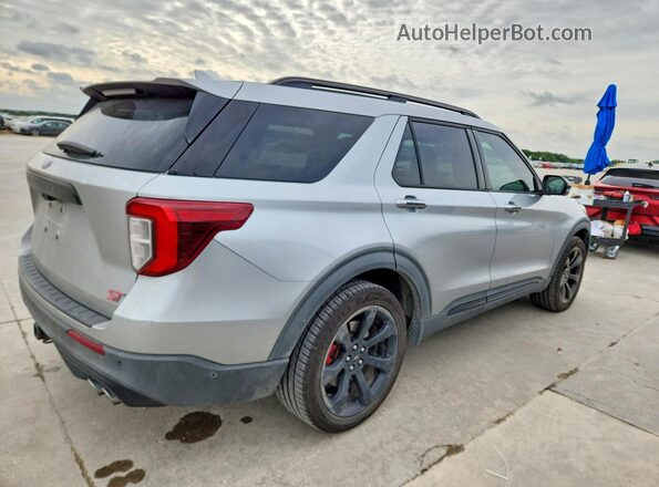 1FM5K8GC0LGA79756 2020 FORD EXPLORER Серебряный Задняя правая четверть