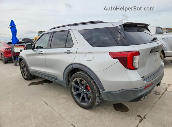 1FM5K8GC0LGA79756 2020 FORD EXPLORER Серебряный Задняя левая четверть