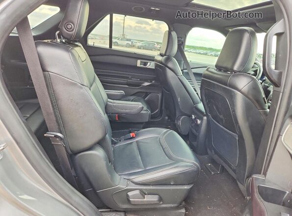 1FM5K8GC0LGA79756 2020 FORD EXPLORER Серебряный Вид задней части салона