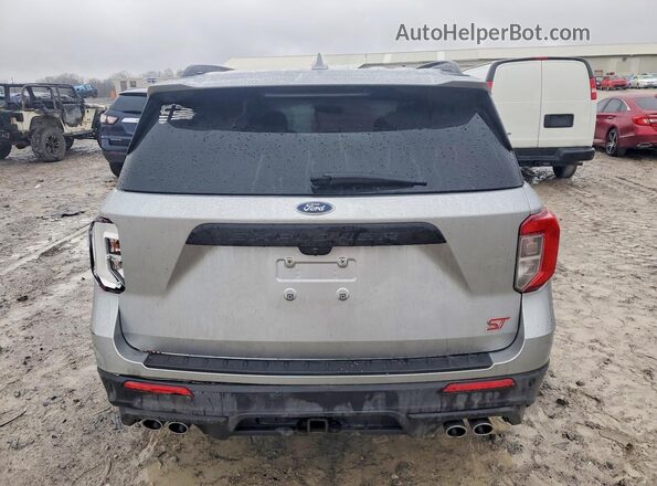 1FM5K8GC0LGD11269 2020 FORD EXPLORER Silver Widok z tyłu