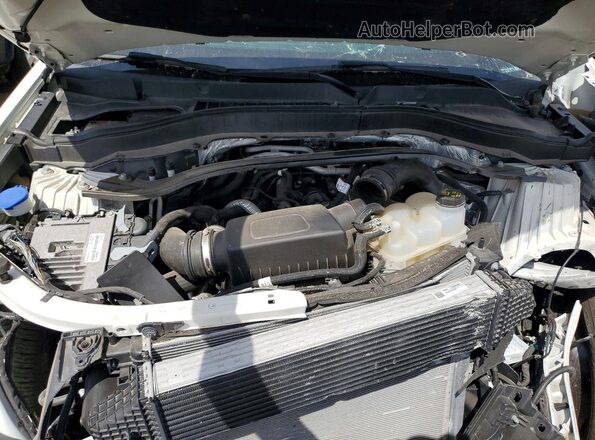 1FM5K8GC1LGA50296 2020 FORD EXPLORER Белый Вид задней части салона