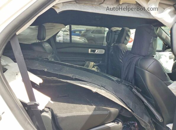 1FM5K8GC1LGA50296 2020 FORD EXPLORER Белый Вид задних сидений