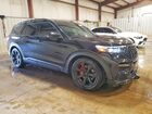 2020 Ford Explorer St Black vin: 1FM5K8GC1LGC06594