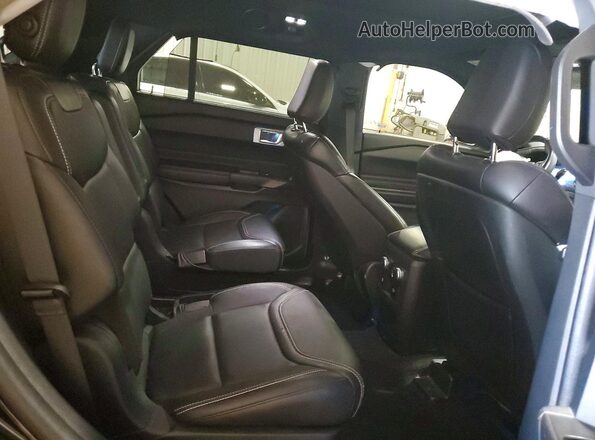 1FM5K8GC1LGC06594 2020 FORD EXPLORER Black Widok wnętrza z tyłu