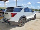 2020 Ford Explorer St White vin: 1FM5K8GC2LGA11703
