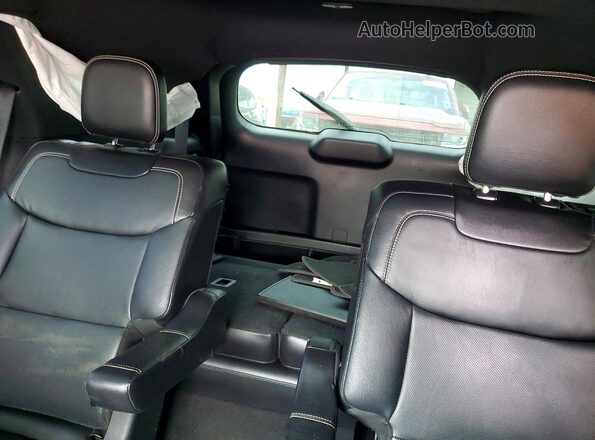 1FM5K8GC2LGA77314 2020 FORD EXPLORER Красный Вид задних сидений