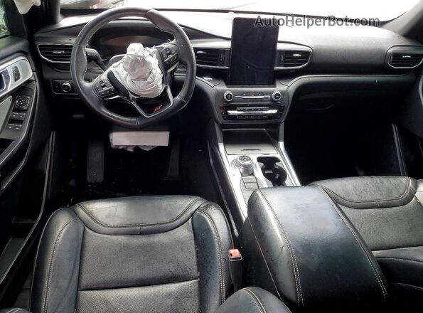 1FM5K8GC2LGA77314 2020 FORD EXPLORER Красный Вид панели приборов