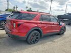 2020 Ford Explorer St Красный vin: 1FM5K8GC2LGA77314