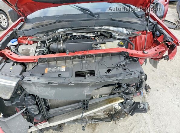 1FM5K8GC2LGA77314 2020 FORD EXPLORER Красный Вид подкапотного пространства