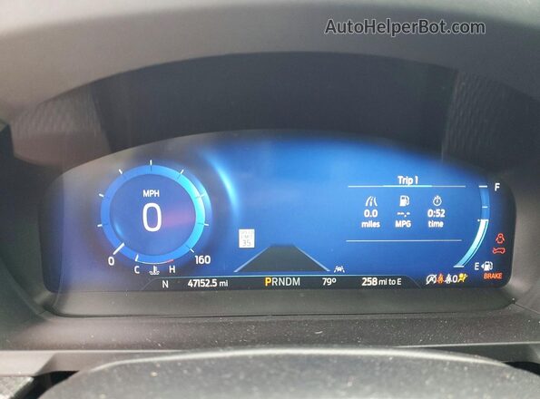 1FM5K8GC2MGB79097 2021 FORD EXPLORER Черный Вид щитка приборов