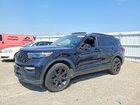 2022 Ford Explorer Black vin: 1FM5K8GC2NGA89580
