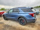 2020 Ford Explorer St Синий vin: 1FM5K8GC4LGA07488
