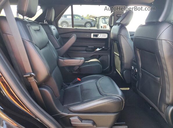 1FM5K8GC4MGA11056 2021 FORD EXPLORER Черный Вид задней части салона