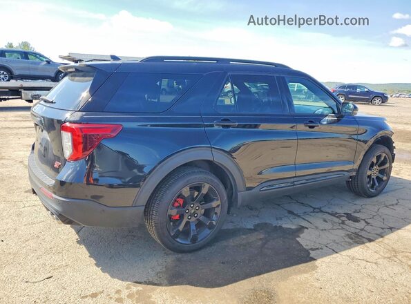 1FM5K8GC4MGA11056 2021 FORD EXPLORER Черный Задняя правая четверть