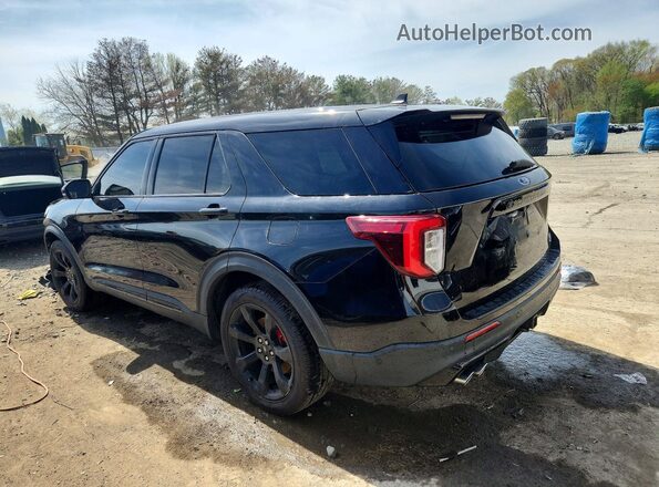 1FM5K8GC4MGC30387 2021 FORD EXPLORER Black Задня ліва чверть