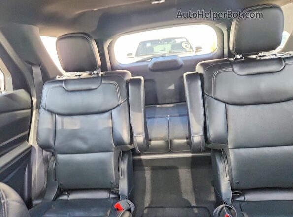 1FM5K8GC4MGC30387 2021 FORD EXPLORER Black Вид задніх сидінь