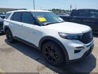 2021 Ford Explorer St White vin: 1FM5K8GC5MGA40226