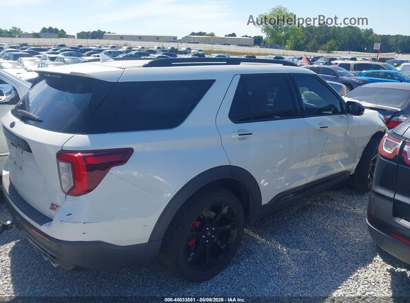 1FM5K8GC6LGA89496 2020 FORD FORD EXPLORER Белый Вид задней части салона