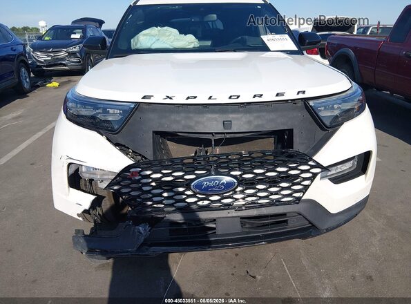 1FM5K8GC6LGA89496 2020 FORD FORD EXPLORER Белый Вид щитка приборов