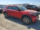 2021 Ford Explorer St Красный vin: 1FM5K8GC6MGA82601