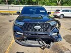 2020 Ford Explorer St Black vin: 1FM5K8GC7LGC41687