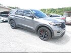 2021 Ford Explorer St Gray vin: 1FM5K8GC7MGA45508