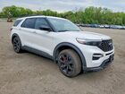 2021 Ford Explorer St Белый vin: 1FM5K8GC7MGC04348