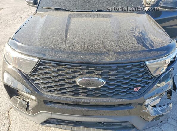 1FM5K8GC8LGA10846 2020 FORD EXPLORER Черный Вид подкапотного пространства