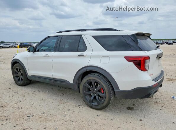 1FM5K8GC8LGD15618 2020 FORD EXPLORER White Tył lewy