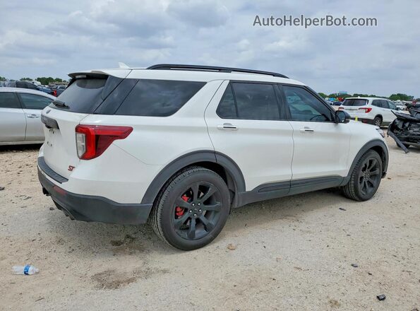1FM5K8GC8LGD15618 2020 FORD EXPLORER White Tył prawy