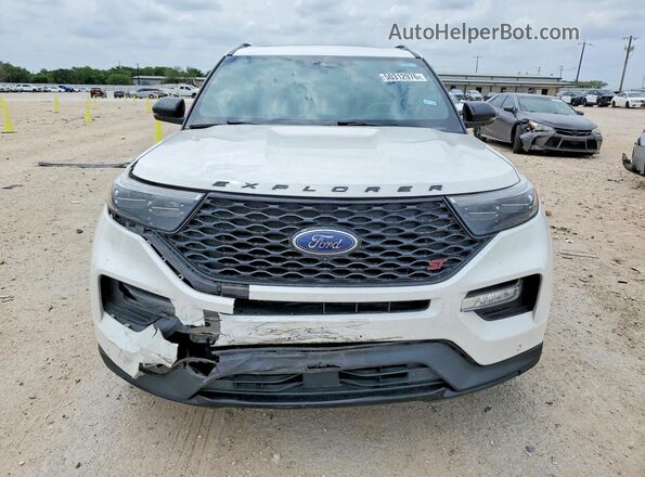 1FM5K8GC8LGD15618 2020 FORD EXPLORER White Widok z przodu