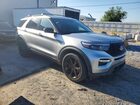 2022 Ford Explorer St Серебряный vin: 1FM5K8GC8NGA98302