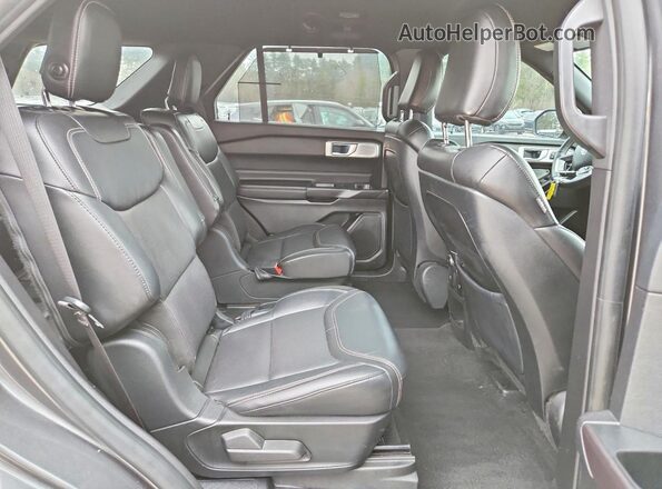 1FM5K8GC9LGA45900 2020 FORD EXPLORER Gray Widok wnętrza z tyłu