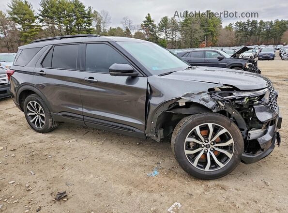 1FM5K8GC9LGA45900 2020 FORD EXPLORER Gray Przód prawy