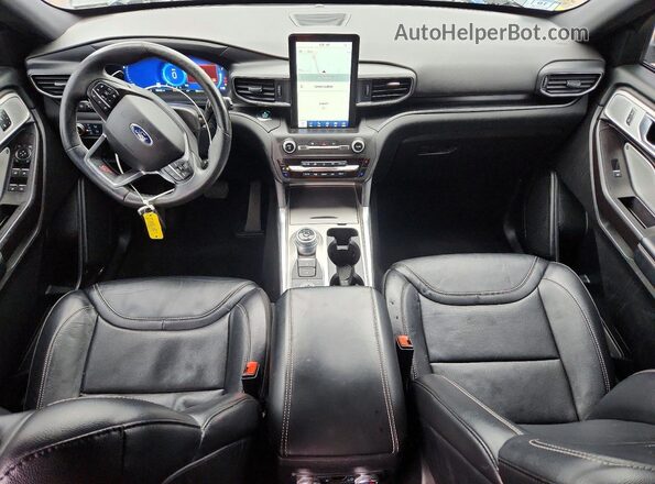 1FM5K8GC9LGA45900 2020 FORD EXPLORER Gray Widok deski rozdzielczej