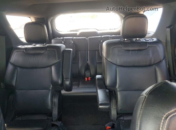 1FM5K8GCXMGA02118 2021 FORD EXPLORER Черный Вид задних сидений