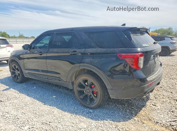 1FM5K8GCXMGA02118 2021 FORD EXPLORER Черный Задняя левая четверть