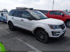 2017 Ford Explorer Sport White vin: 1FM5K8GT0HGD99831