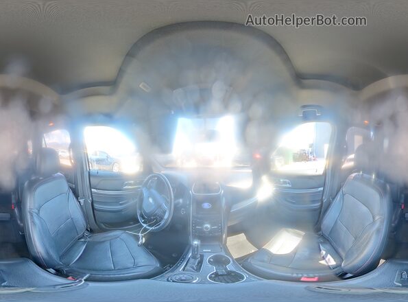 1FM5K8GT2HGC76788 2017 FORD EXPLORER Белый Панорамный вид салона 360°