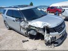 2017 Ford Explorer Sport Silver vin: 1FM5K8GT3HGC05454