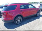 2018 Ford Explorer Sport Красный vin: 1FM5K8GT3JGC64607