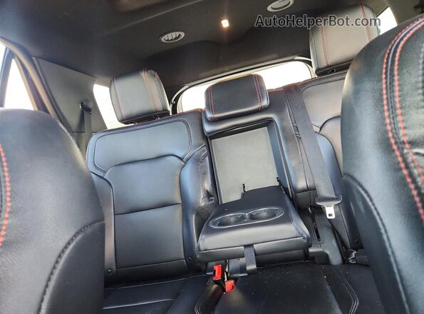 1FM5K8GT3KGA77059 2019 FORD EXPLORER Silver Widok tylnych siedzeń