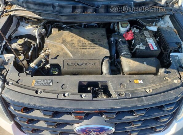 1FM5K8GT5GGA76311 2016 FORD EXPLORER Белый Вид задней части салона