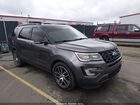 2017 Ford Explorer Sport Gray vin: 1FM5K8GT5HGE18535