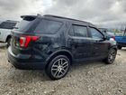 2016 Ford Explorer Sport Black vin: 1FM5K8GT7GGD25577